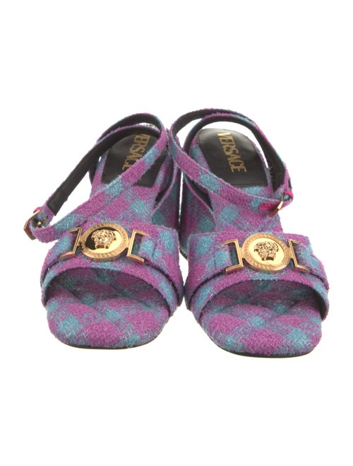 Versace Animal Print Sandals