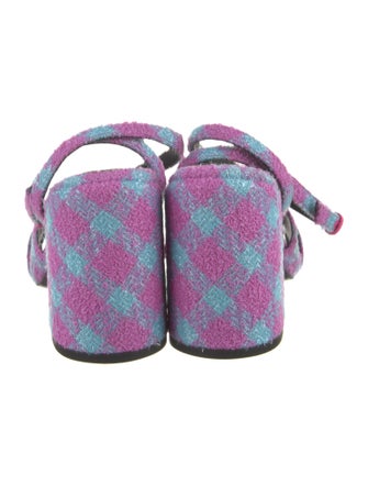 Versace Animal Print Sandals