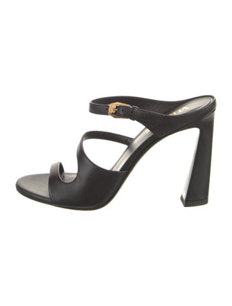 Versace Leather Slides