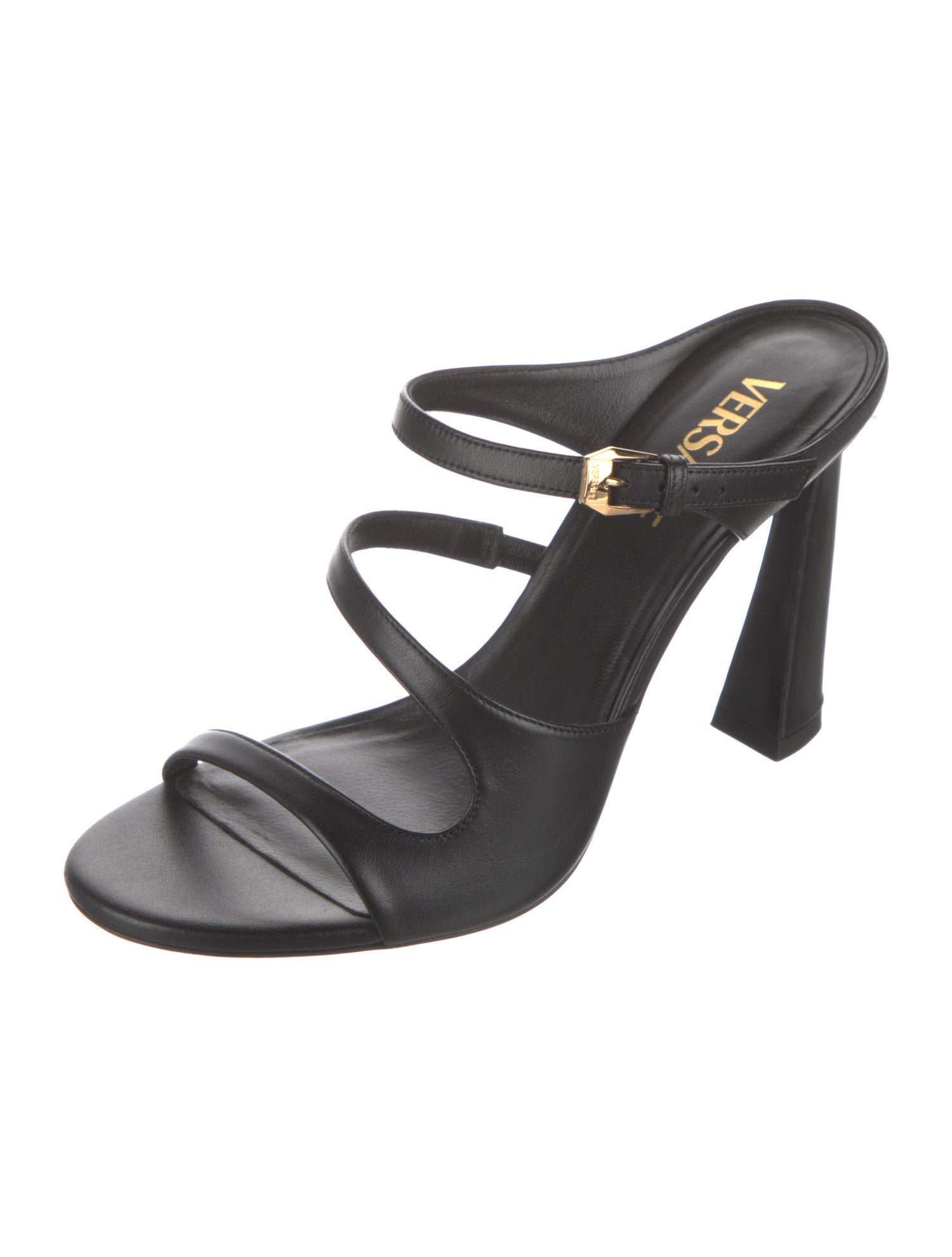 Versace Leather Slides