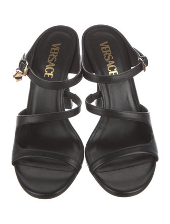 Versace Leather Slides