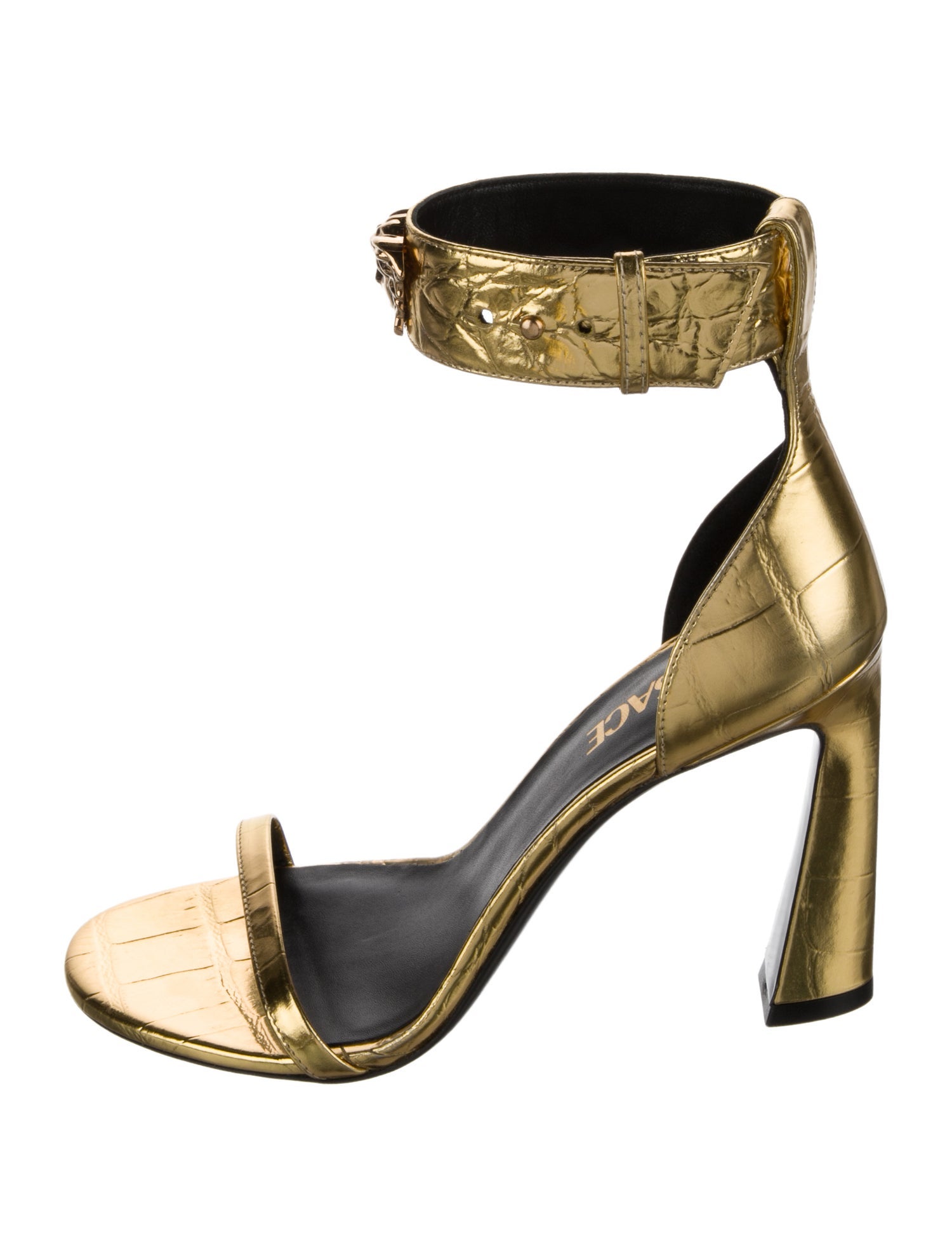 Versace Leather Sandals