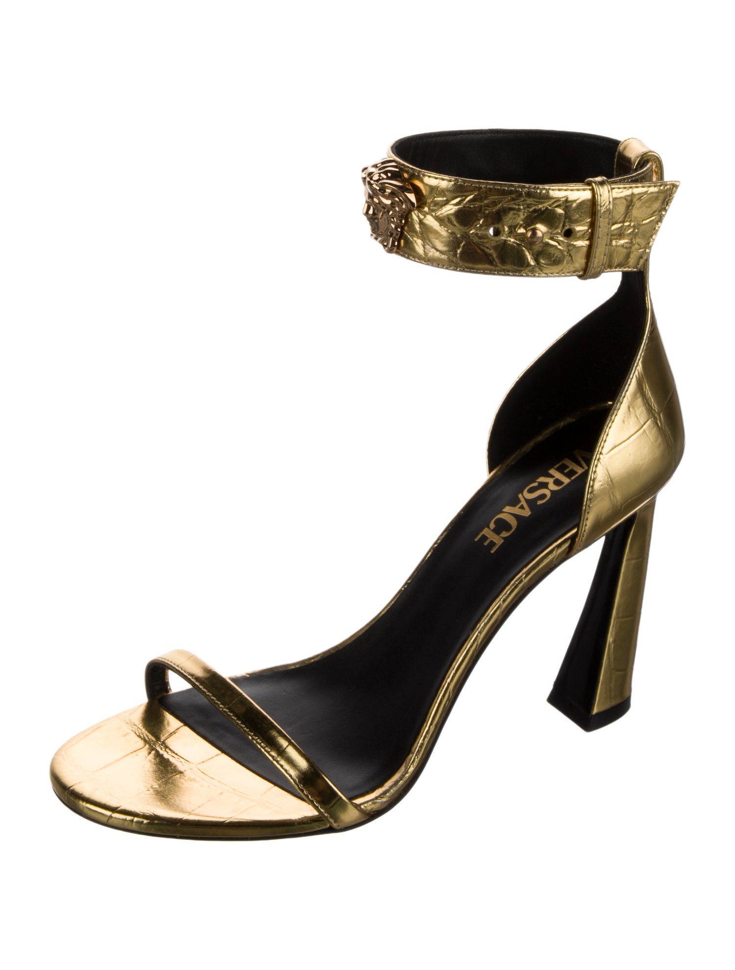 Versace Leather Sandals