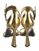 Versace Embossed Leather Sandals