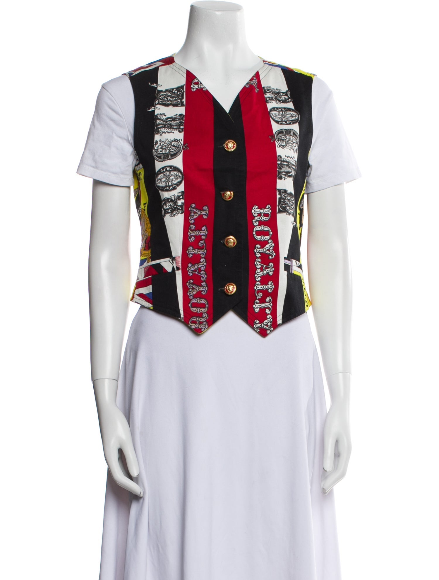 Versace Jeans Couture Vintage 1990's Vest