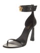 Versace Embossed Leather Sandals