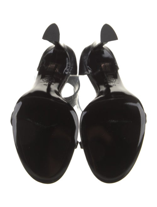 Versace Embossed Leather Sandals