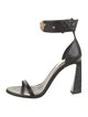 Versace Embossed Leather Sandals