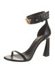 Versace Embossed Leather Sandals
