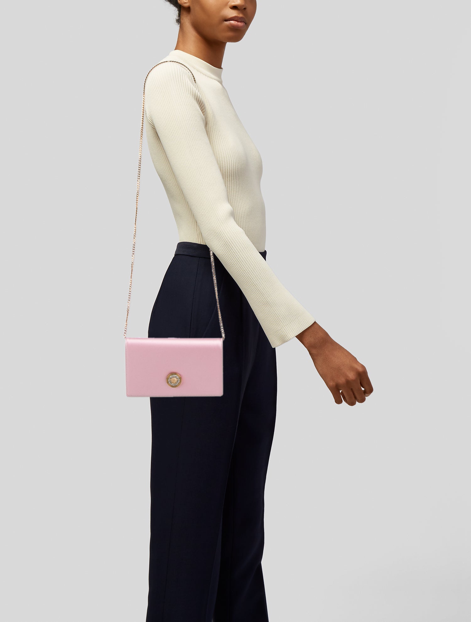 Versace Satin Clutch