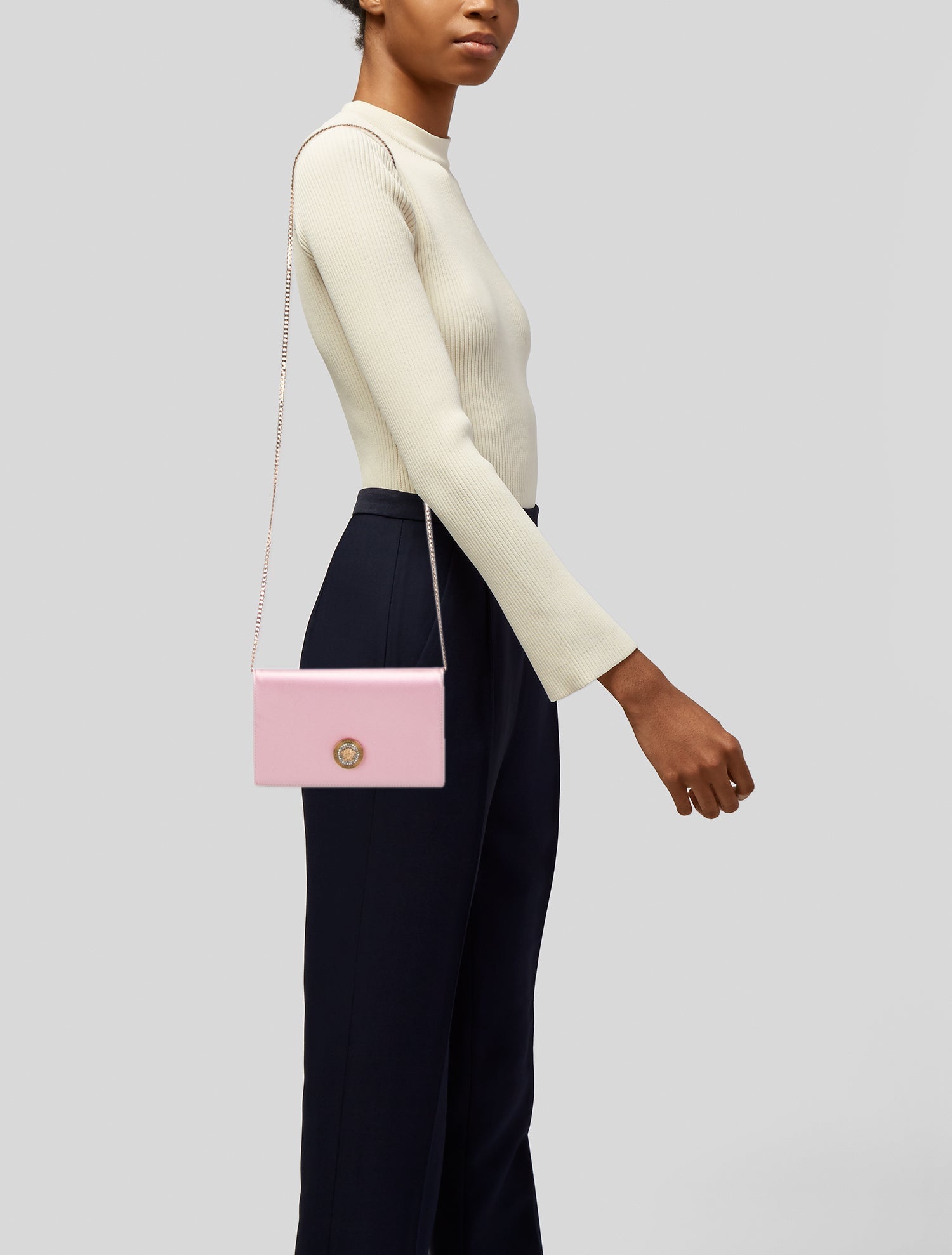 Versace Satin Clutch