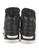 Versace Quilted Pattern Leather Sneakers