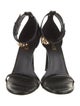 Versace Embossed Leather Sandals