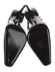 Versace Patent Leather Slingback Pumps