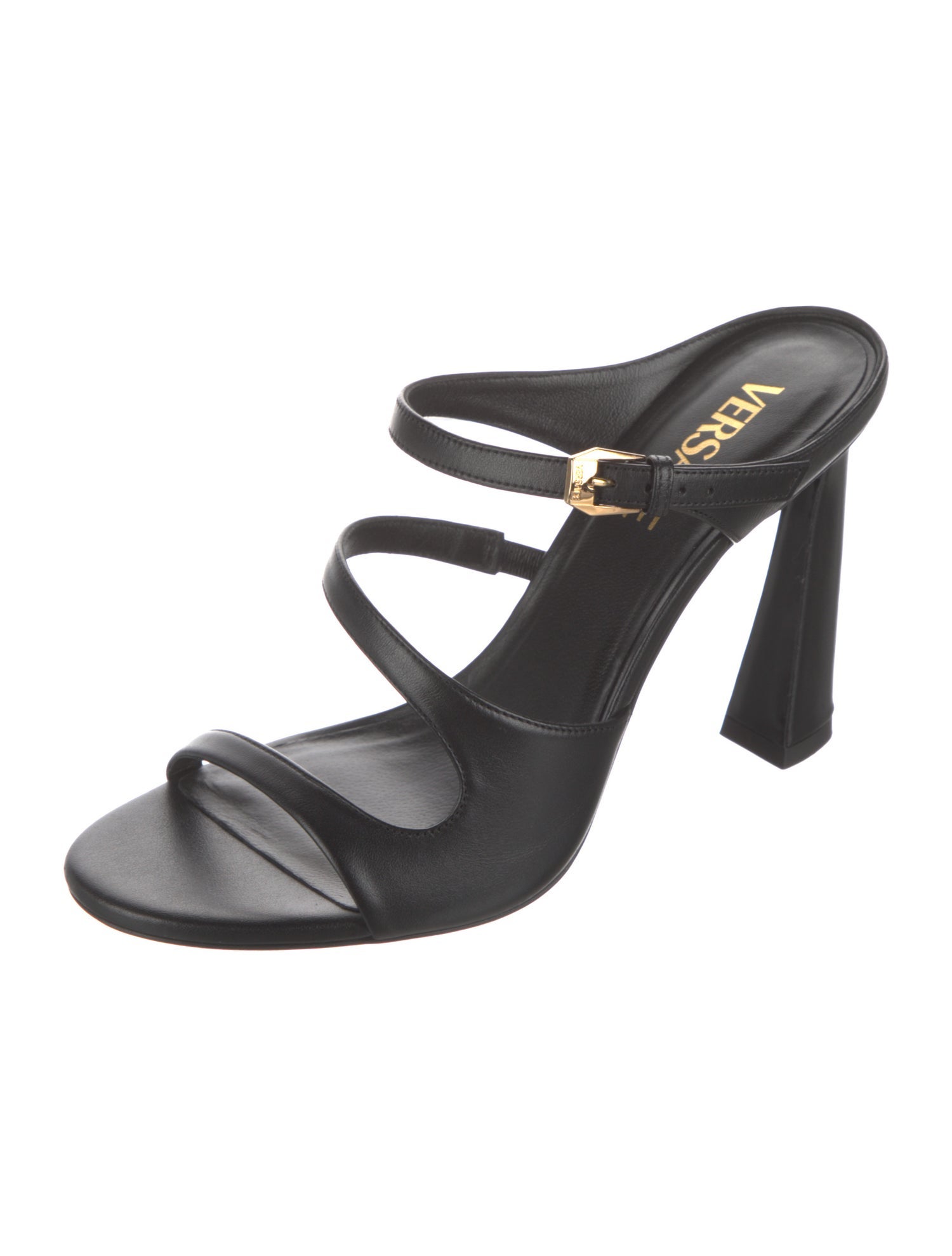 Versace Leather Slides