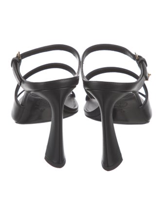 Versace Leather Slides