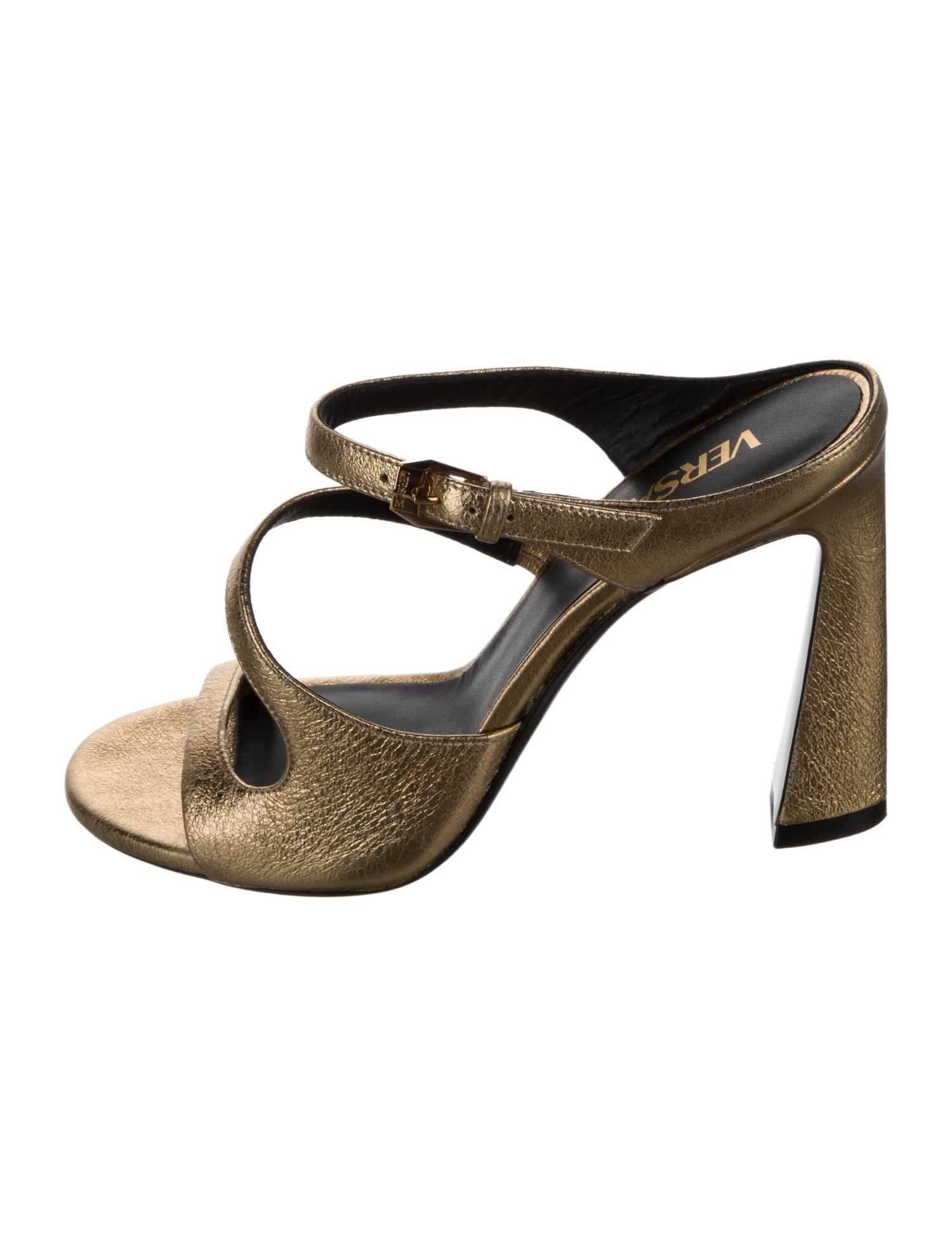 Versace Leather Slides