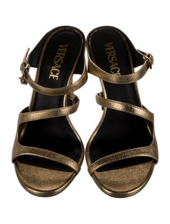 Versace Leather Slides