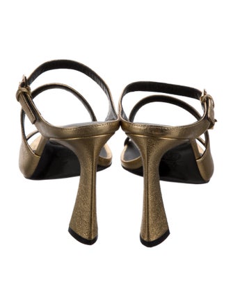 Versace Leather Slides