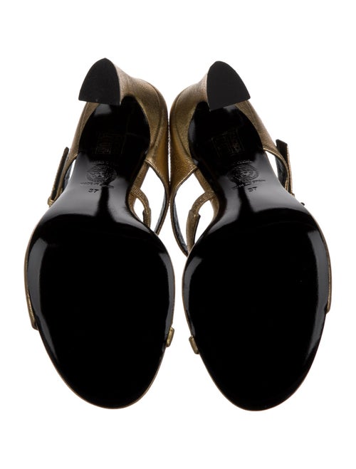 Versace Leather Slides