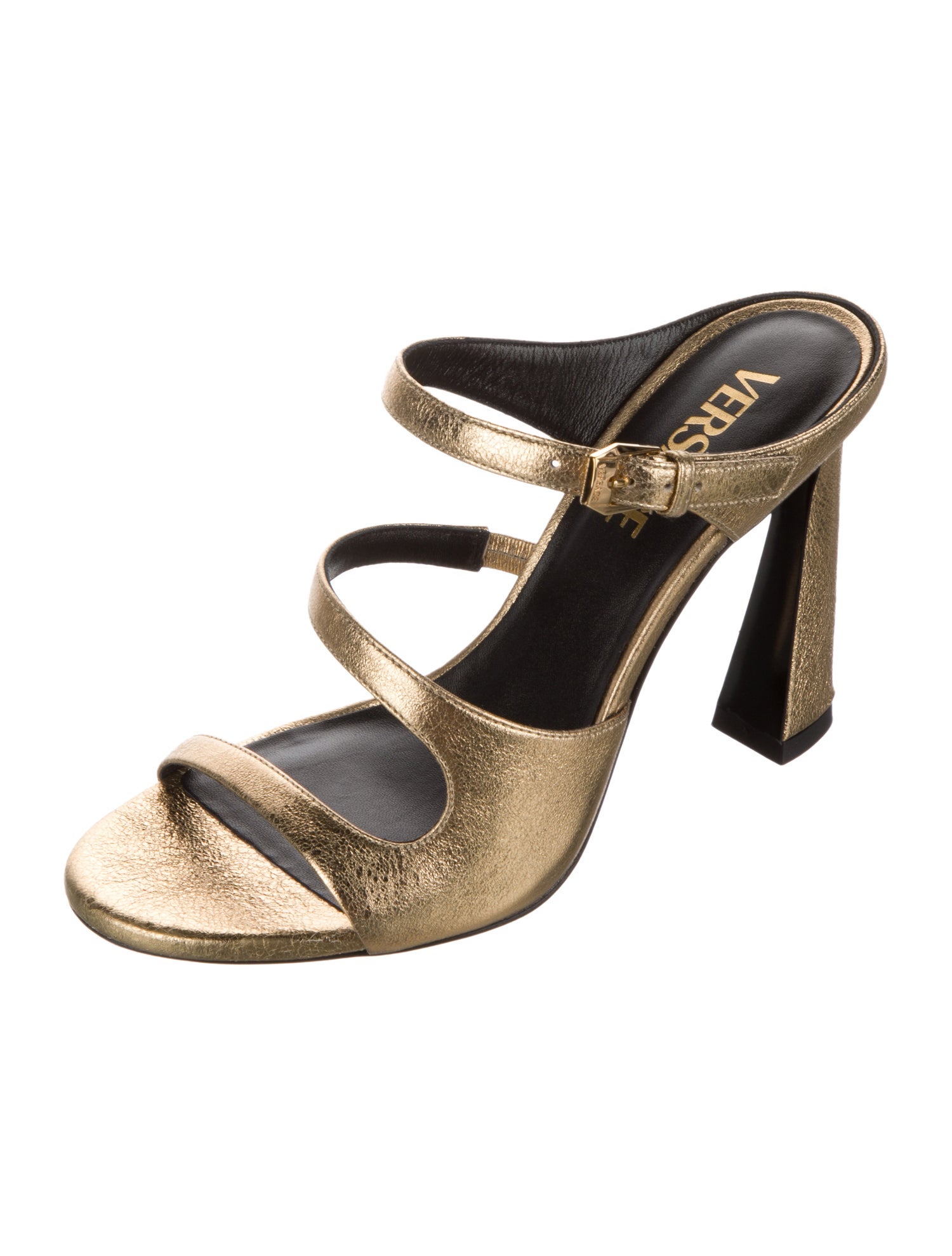 Versace Leather Slides