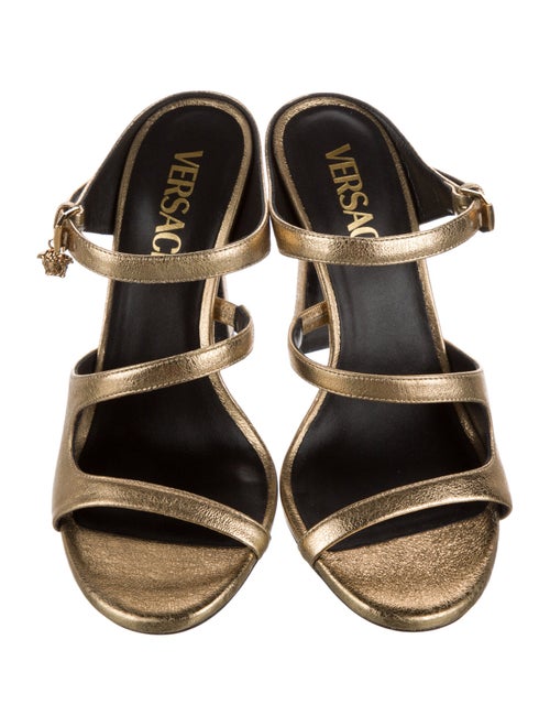 Versace Leather Slides