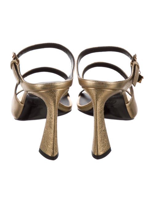 Versace Leather Slides