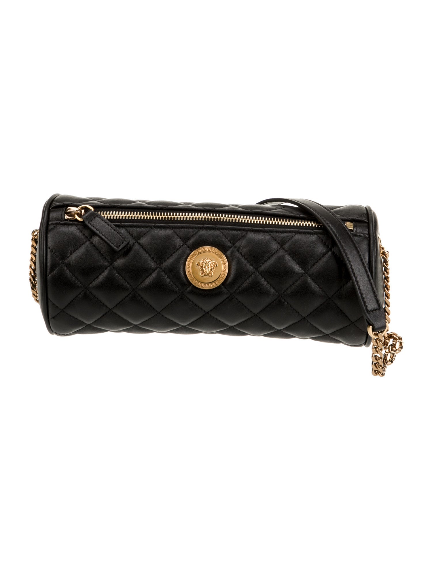 Versace Leather Shoulder Bag
