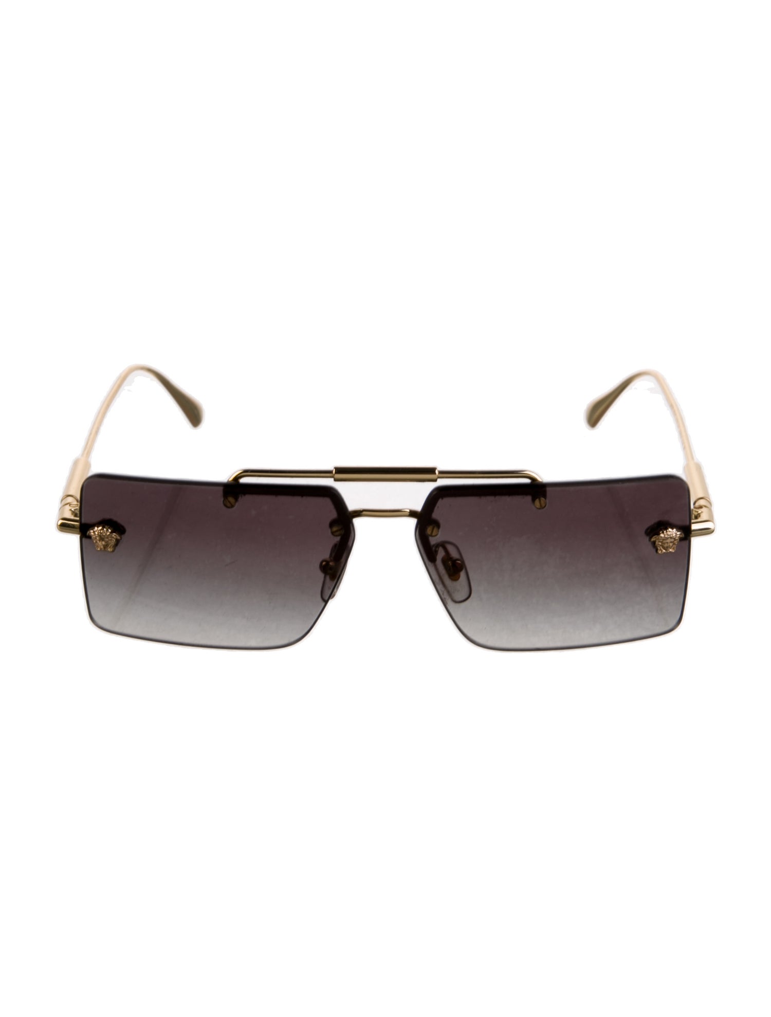 Versace Square Gradient Sunglasses