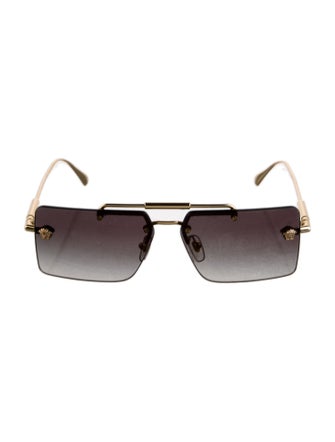 Versace Square Gradient Sunglasses