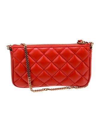 Versace Leather Top Handle Bag