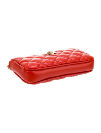 Versace Leather Top Handle Bag