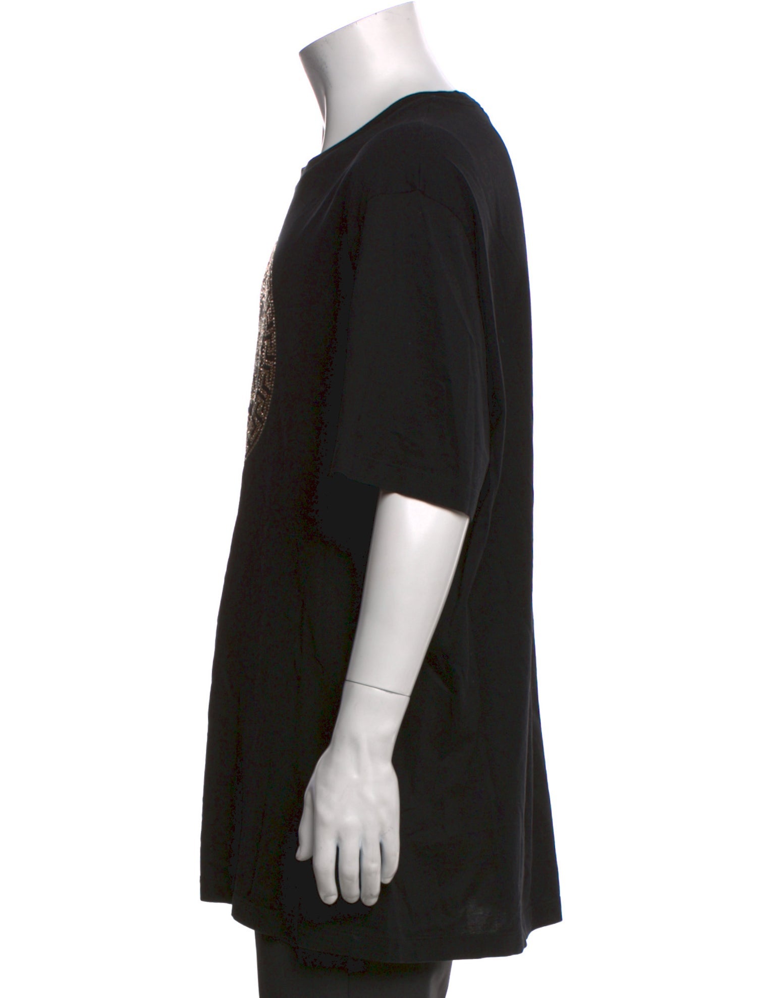 Versace Graphic Print Crew Neck T-Shirt