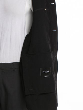 Versace Virgin Wool Utility Jacket