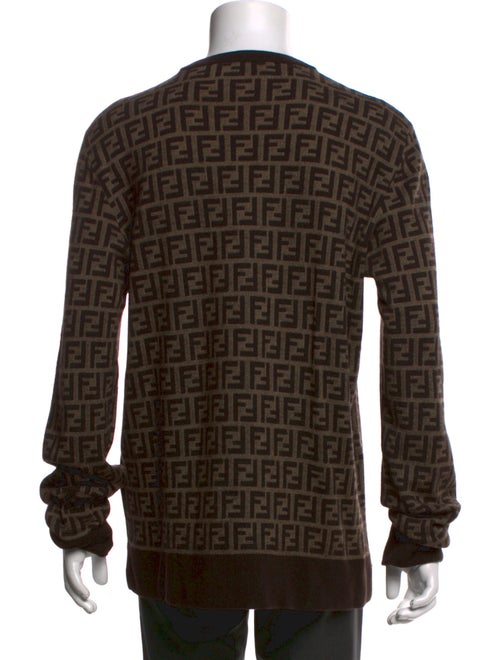 Fendace Wool Printed Pullover