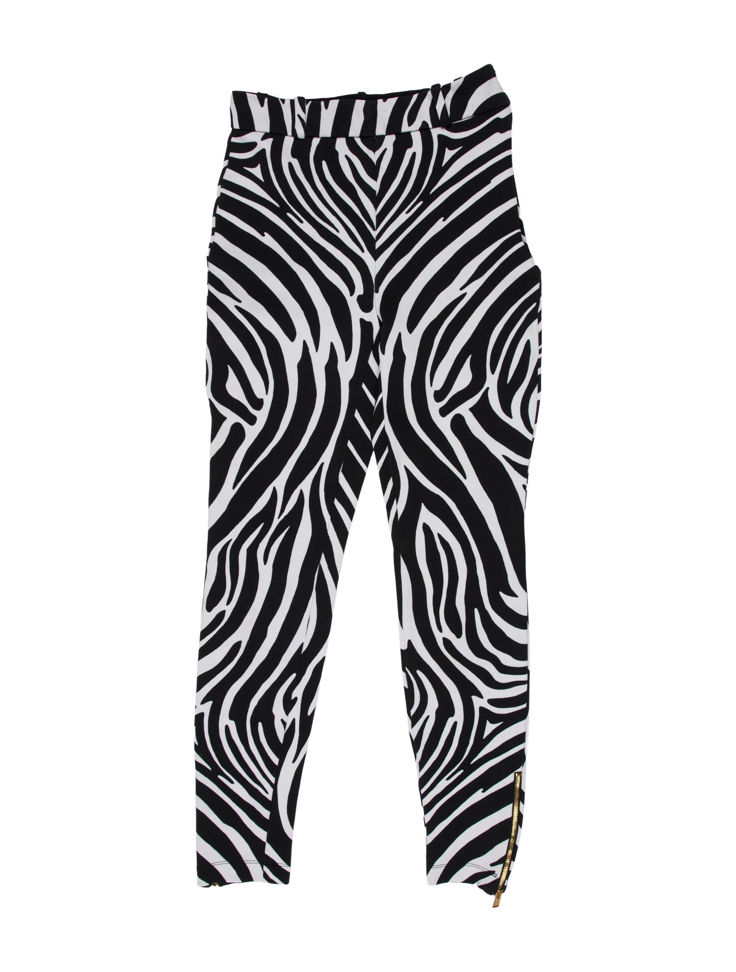 Versace Striped Skinny Leg Pants