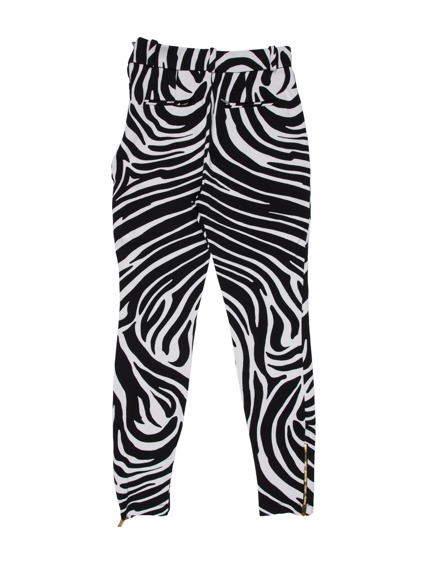 Versace Striped Skinny Leg Pants