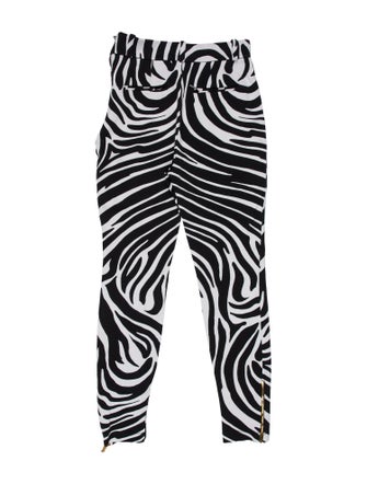 Versace Striped Skinny Leg Pants