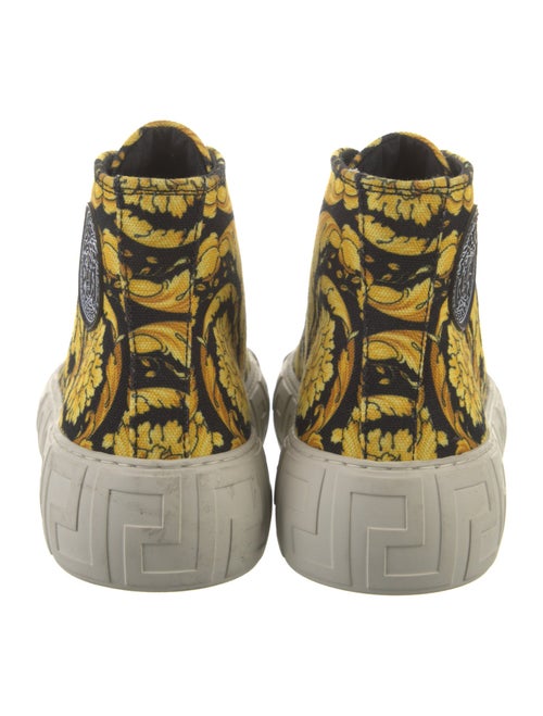 Versace Canvas Printed Sneakers