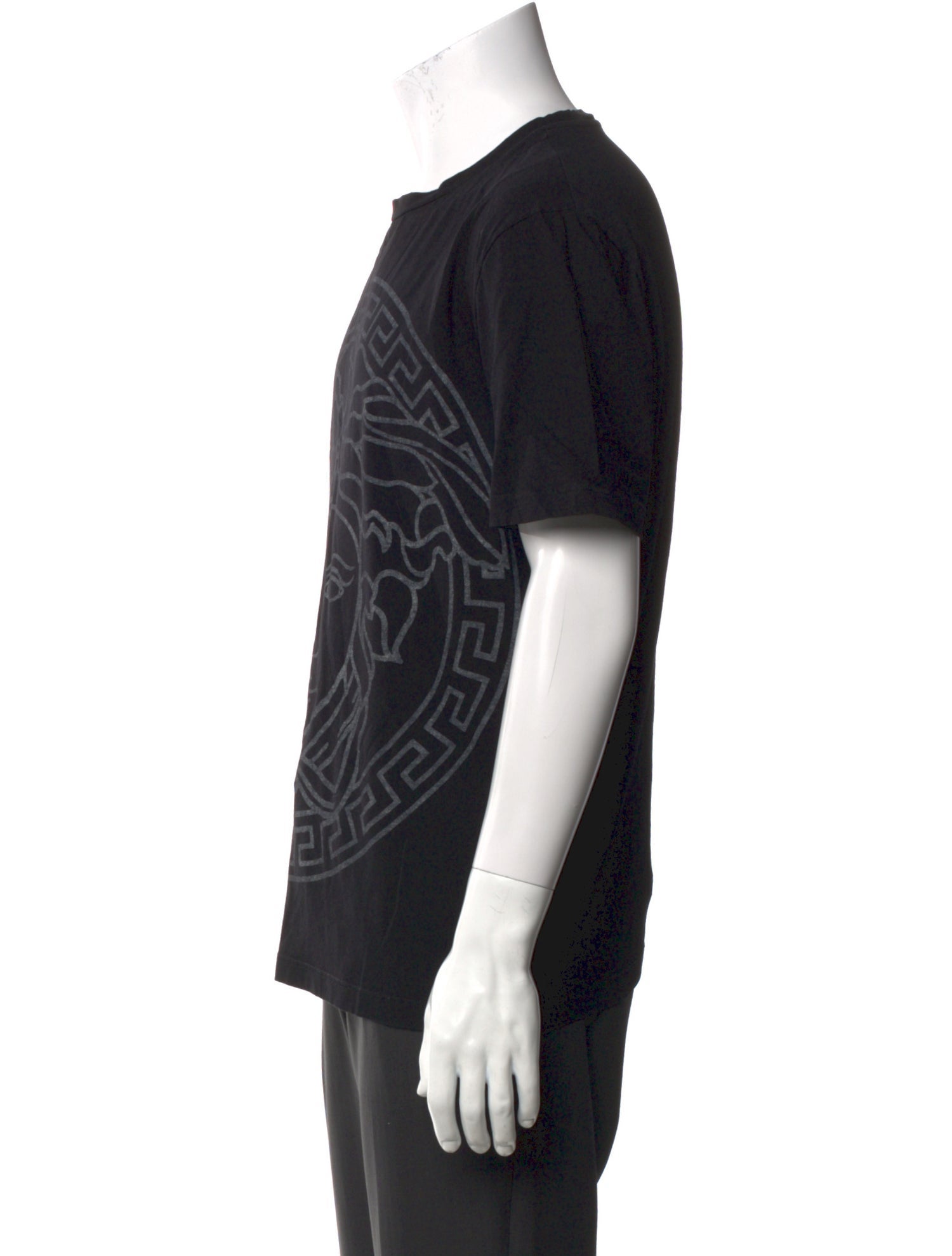 Versace Printed Crew Neck T-Shirt