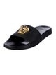 Versace Rubber Patterned Slides