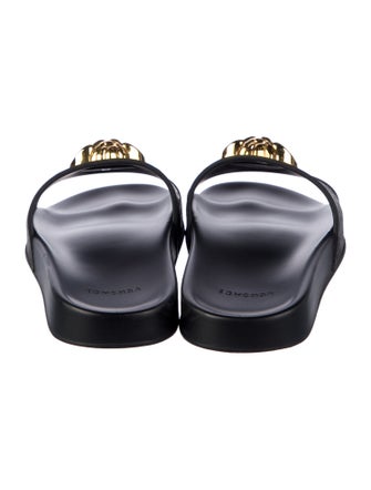 Versace Rubber Patterned Slides