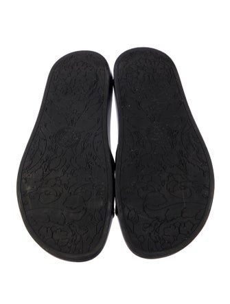 Versace Rubber Patterned Slides