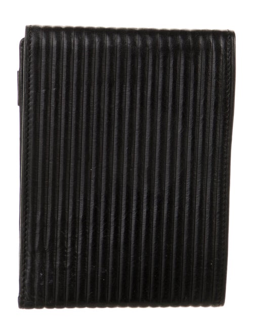 Gianni Versace 1990's Leather Compact Wallet