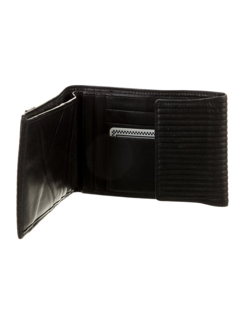 Gianni Versace 1990's Leather Compact Wallet