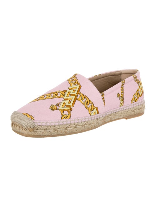 Versace Canvas Printed Espadrilles