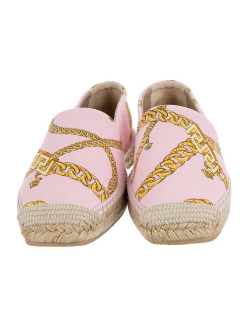 Versace Canvas Printed Espadrilles