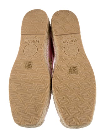Versace Canvas Printed Espadrilles