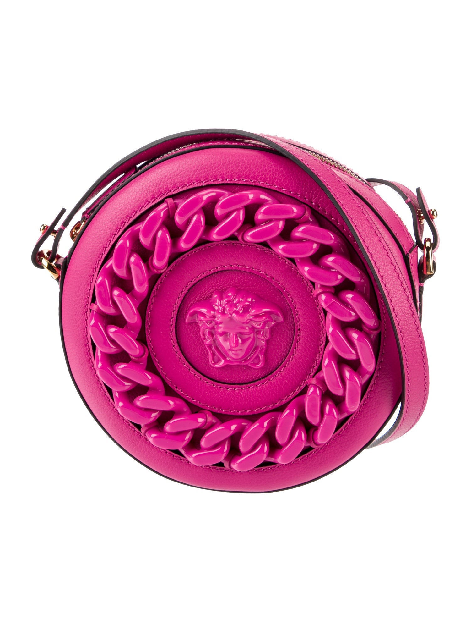 Versace Leather Crossbody Bag