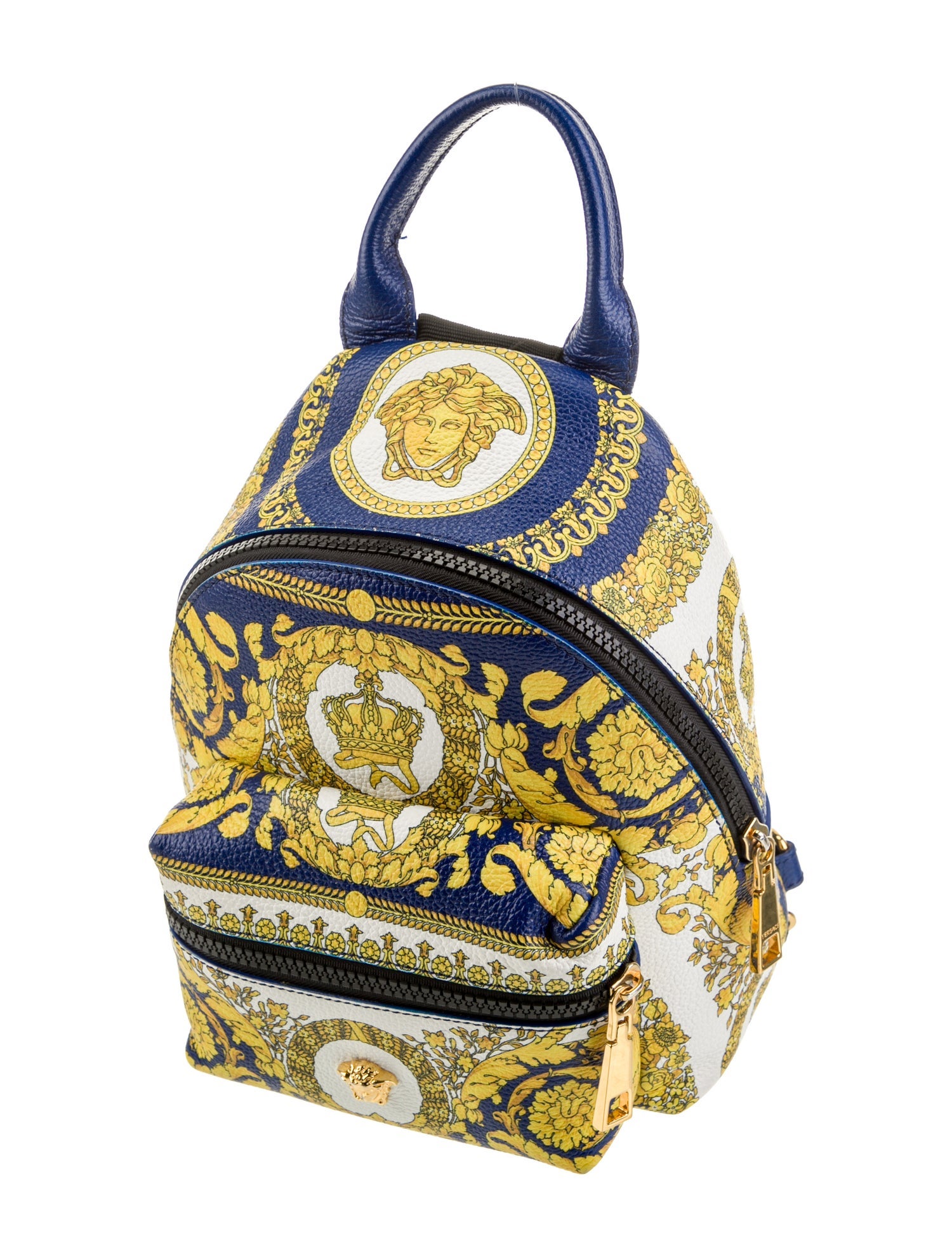 Versace Leather Backpack